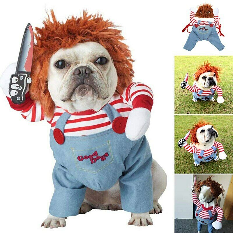 Spooky Doll Pet Costume - trending Halloween pet costume
