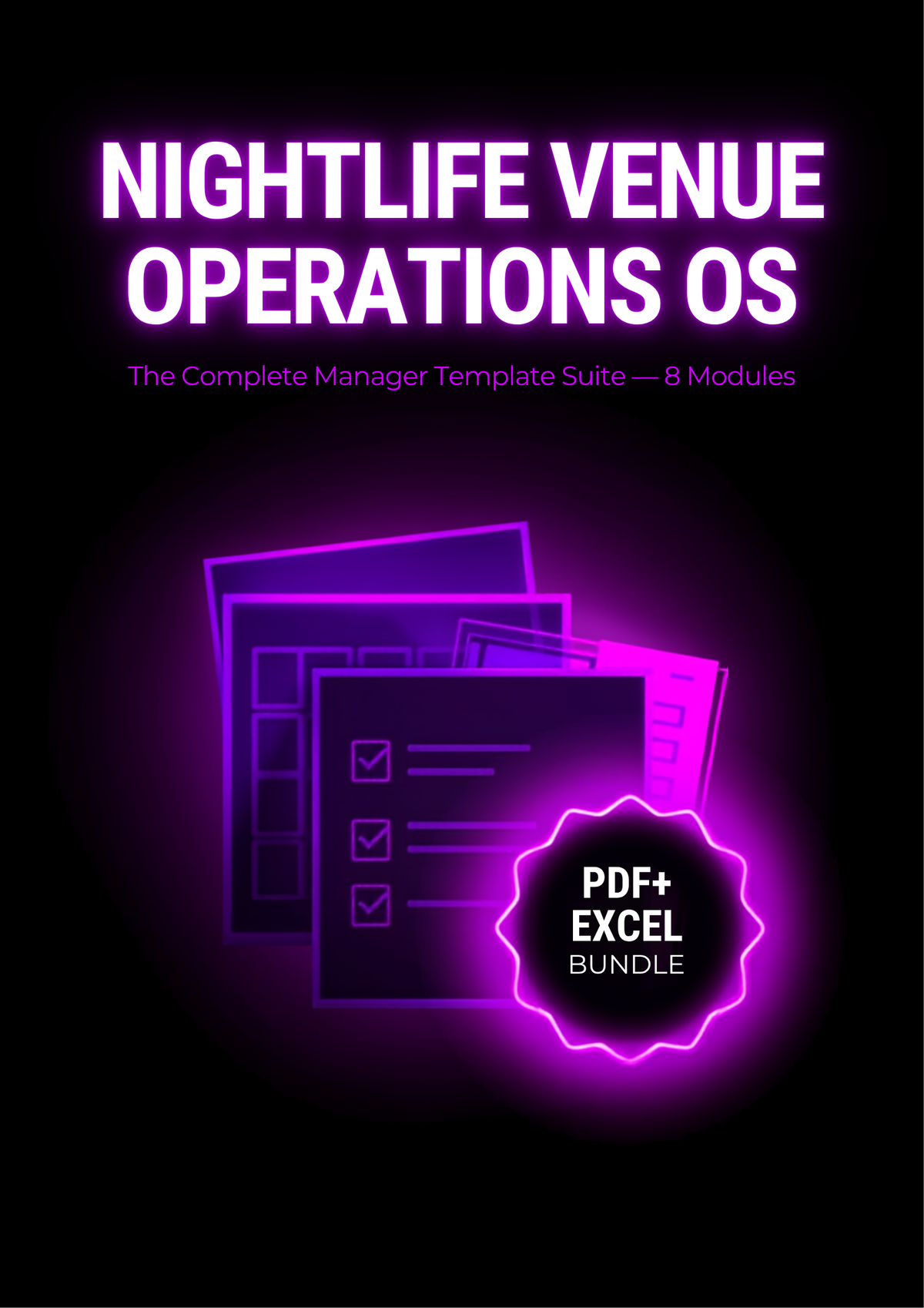 Nightlife Venue Operations OS - Full Template Suite cover