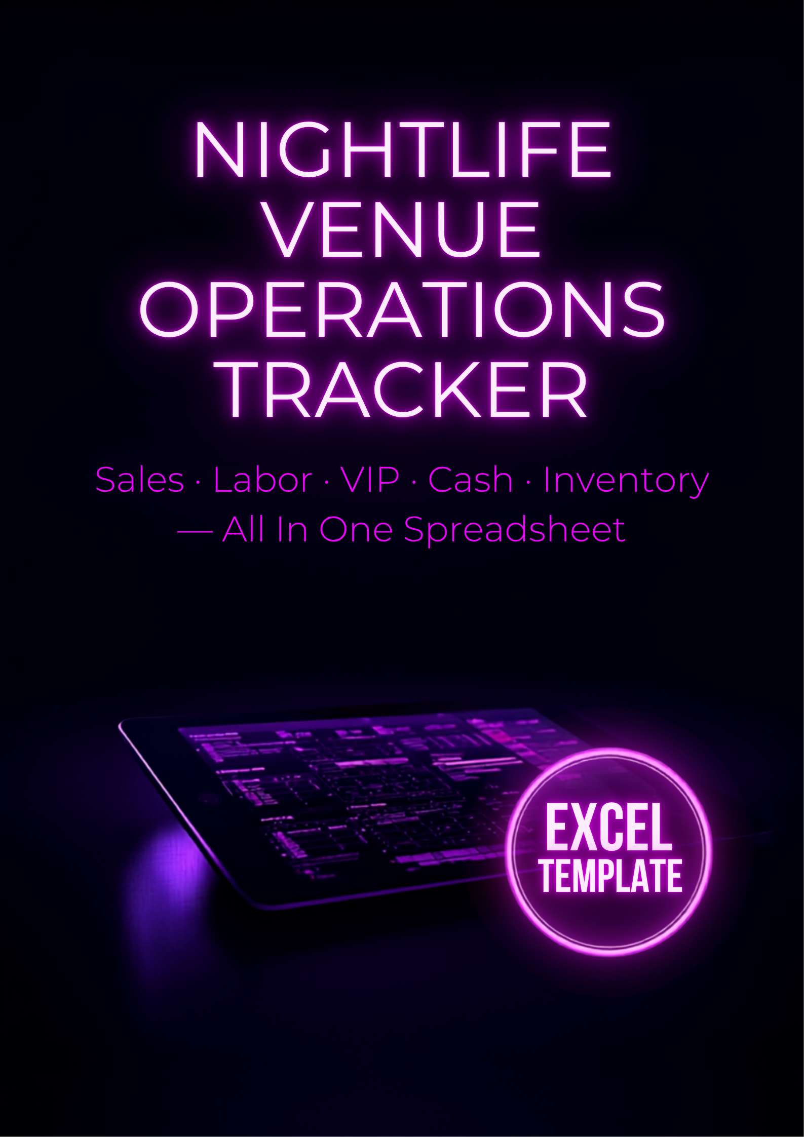 Nightlife Venue Operations Tracker - product cover